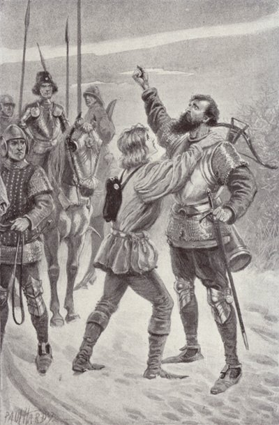 Ilustración para El Claustro y El Hogar de Charles Reade de Paul (after) Hardy