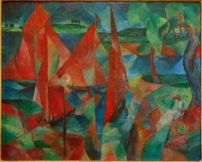 Las velas rojas de Paul Adolf Seehaus
