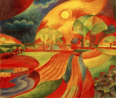 Llanura (cerca de Hamburgo) de Paul Adolf Seehaus