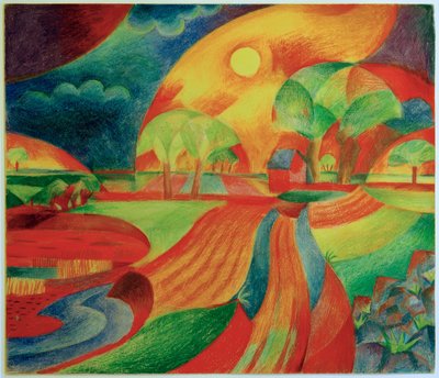 Llanura (cerca de Hamburgo) de Paul Adolf Seehaus