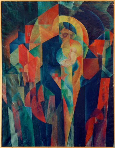 Madonna del suburbio de Paul Adolf Seehaus