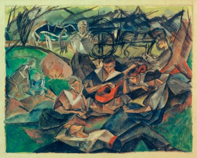 Descanso al aire libre de Paul Adolf Seehaus