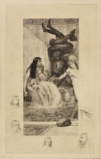 El Baño de Paul Adolphe Rajon