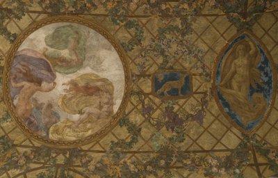 Meses del calendario revolucionario: Ventôse, entre 1909 y 1910 (decoración arquitectónica) de Paul Albert Baudouin