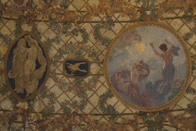 Los meses del calendario revolucionario: Brumario, entre 1909 y 1910 (decoración arquitectónica) de Paul Albert Baudouin
