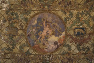 Los meses del calendario revolucionario: Vendémiaire, entre 1909 y 1910 (decoración arquitectónica) de Paul Albert Baudouin
