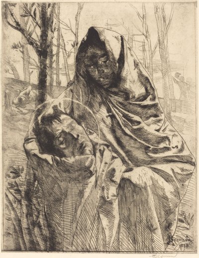 Un Mártir de Paul Albert Besnard