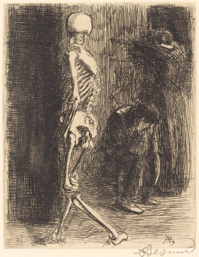 Después de la visita Aprés sa visite, 1900 de Paul Albert Besnard