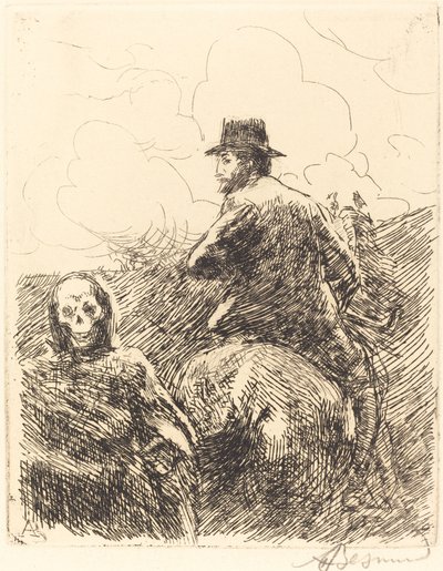 Peligro pasado de Paul Albert Besnard