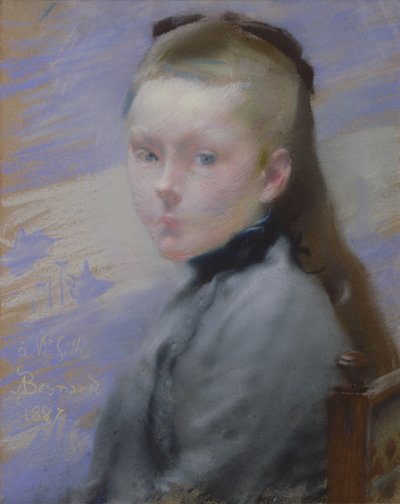 Retrato de la hija del artista de Paul Albert Besnard