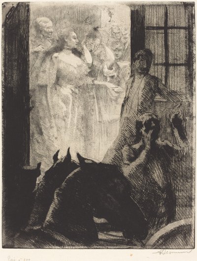 Triunfo social, c. 1886 de Paul Albert Besnard