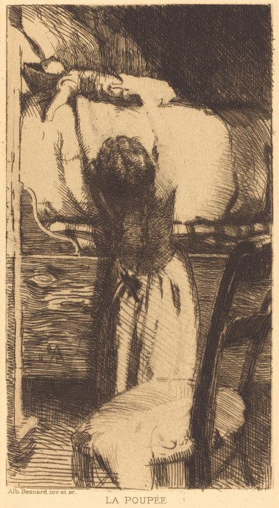 La muñeca La Poupée, 1888 de Paul Albert Besnard