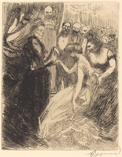 La presentación, 1900 de Paul Albert Besnard