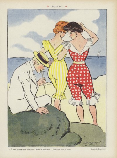 Ilustración para Le Rire de Paul Balluriau