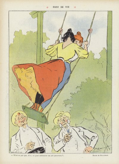 Ilustración para Le Rire de Paul Balluriau