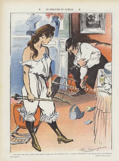 Ilustración para Le Rire de Paul Balluriau