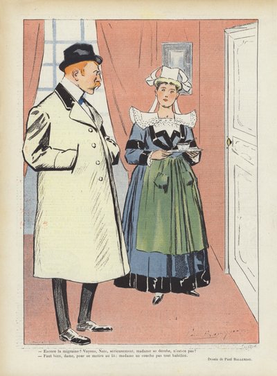 Ilustración para Le Rire de Paul Balluriau