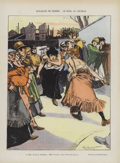 Ilustración para Le Rire de Paul Balluriau