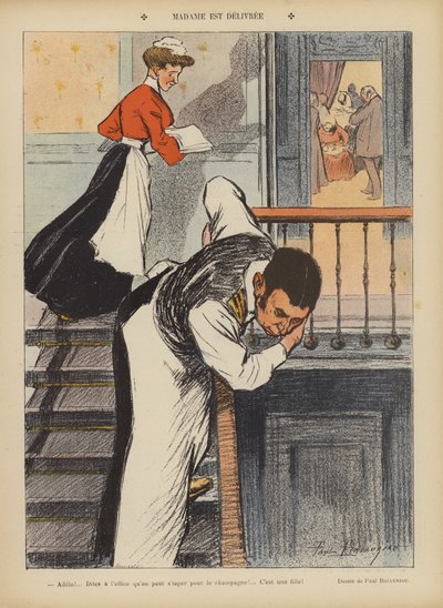 Ilustración para Le Rire de Paul Balluriau