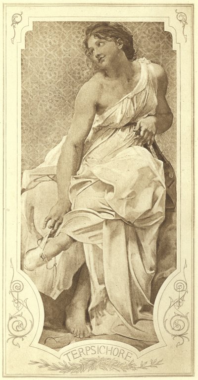 Terpsícore, Musa de la Danza Coral de Paul Baudry