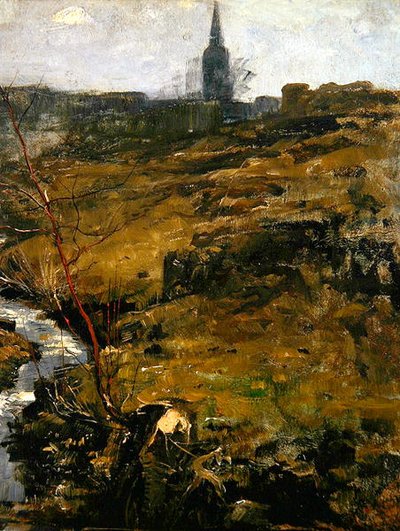 Un paisaje de Turingia de Paul Baum