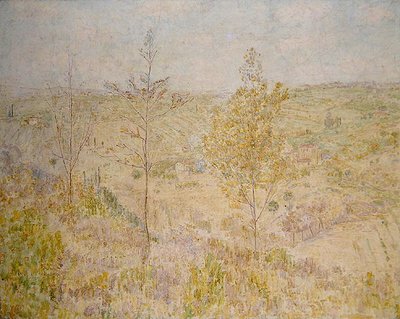 Paisaje de primavera toscano de Paul Baum