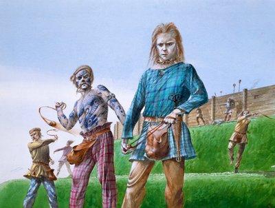 Tribus de la Edad del Hierro, siglo V a.C., c. 1990-2010 de Paul Birkbeck