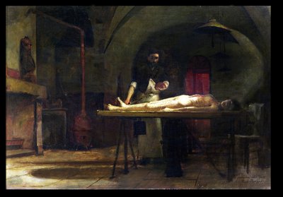 Escena de disección de Paul Buffet