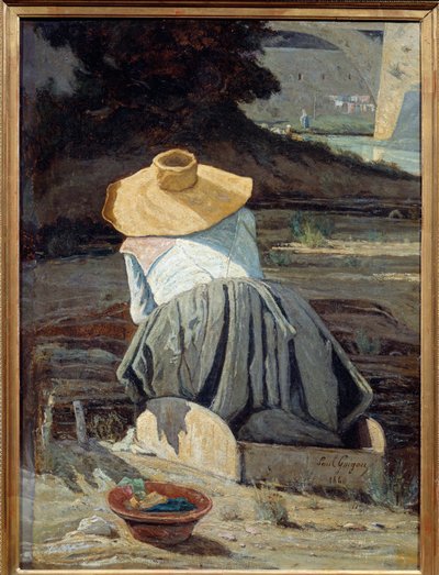 Lavandera de Paul Camille Guigou