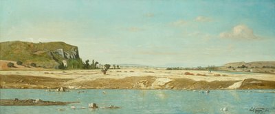 Las orillas del río Durance en Saint Paul de Paul Camille Guigou