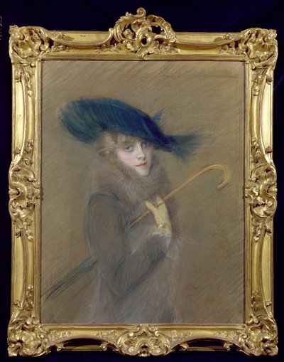 Dama elegante de Paul Cesar Helleu