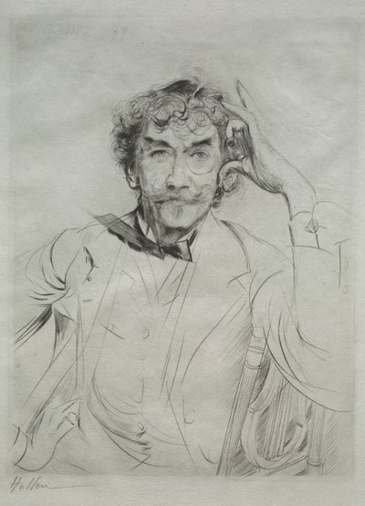 James MacNeill Whistler de Paul Cesar Helleu