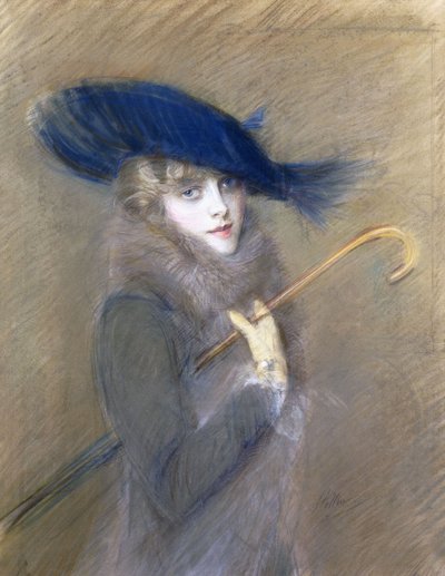 Retrato de Peggy Letellier de Paul Cesar Helleu