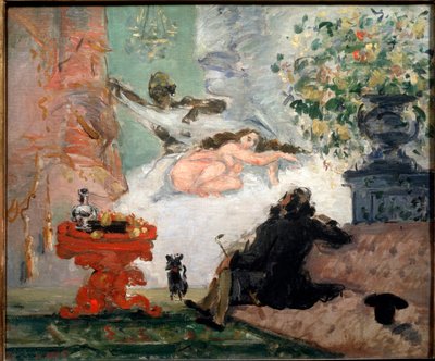 Una Olimpia moderna de Paul Cézanne