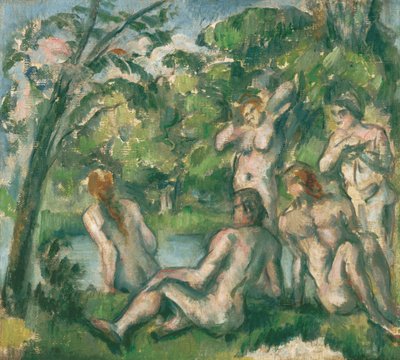 Bañistas de Paul Cézanne
