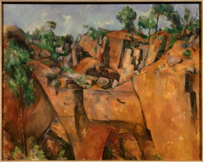 Cantera de Bibemus de Paul Cézanne