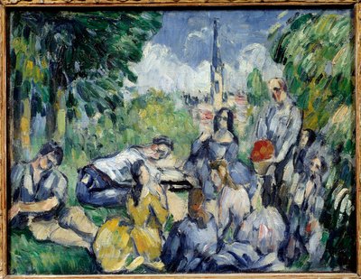 Desayuno sobre la hierba de Paul Cézanne