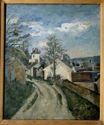 Casa del Doctor Gachet en Auvers de Paul Cézanne