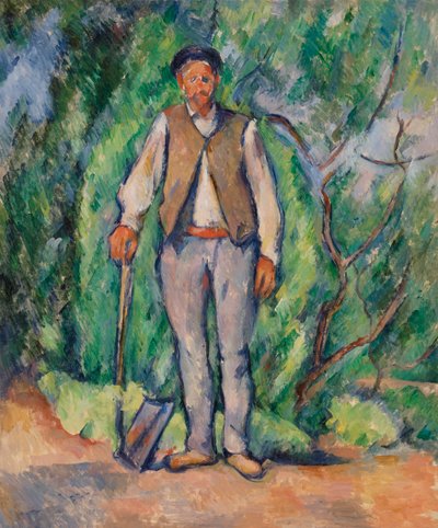 Jardinero de Paul Cézanne