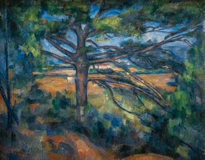 Gran pino cerca de Aix de Paul Cézanne