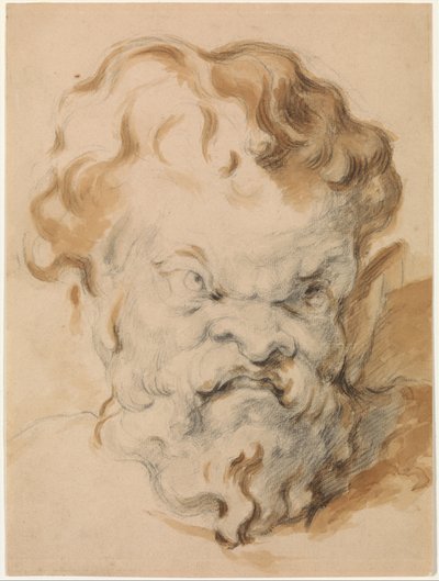 Cabeza de Sileno de Paul Cézanne