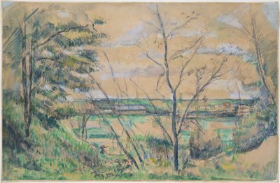 En el Valle del Oise de Paul Cézanne
