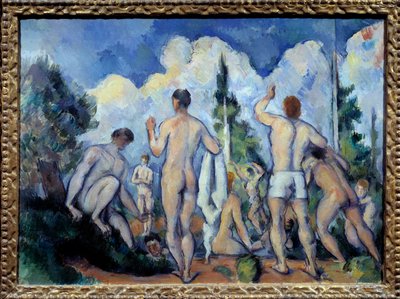 Los bañistas de Paul Cézanne