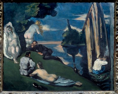 Pastoral, o Idilio de Paul Cézanne