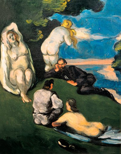Pastoral, o Idilio de Paul Cézanne