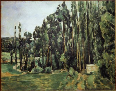 Álamos de Paul Cézanne