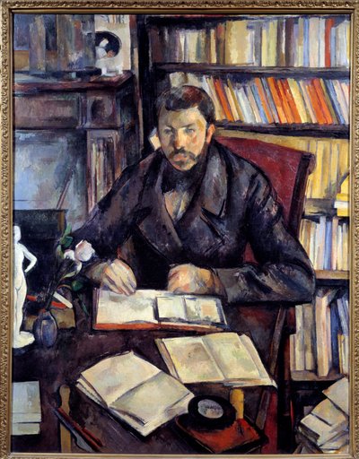 Retrato del escritor Gustave Geffroy de Paul Cézanne