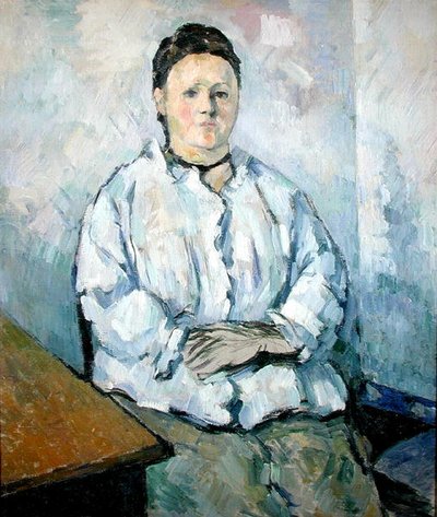 Retrato de Madame Cezanne, c.1880-85 de Paul Cézanne