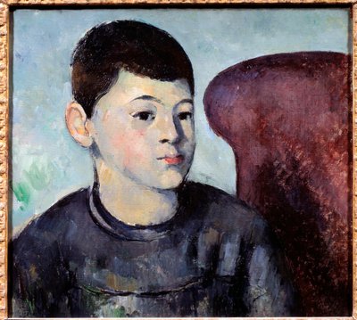 Retrato del hijo del artista de Paul Cézanne