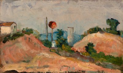 Corte del Ferrocarril de Paul Cézanne